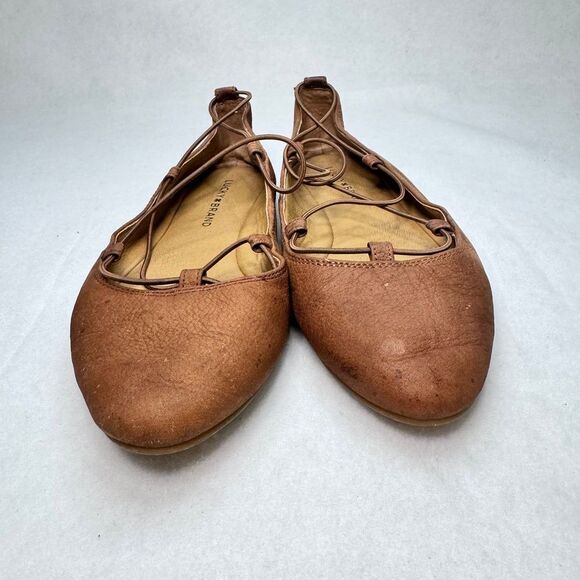 Lucky brand Aviee women rounded toe flats sz8 - Picture 8 of 10